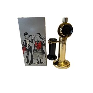 Vtg Avon Calling Wild Country‎ Cologne Retro Telephone Bottle Decanter- Full Box